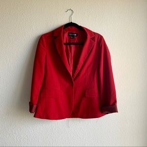 Red Lipstick Blazer